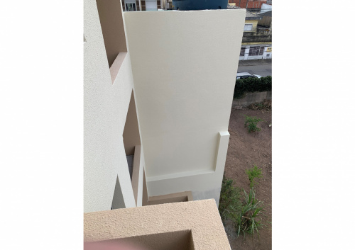 Pintura Textura - Design da Fachada dos Fundos
